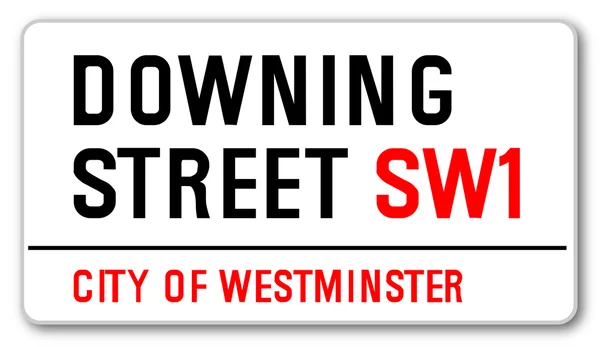 Downing Street —  Vetores de Stock