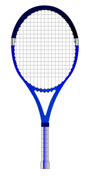 Racket Tenis - Stok Vektor