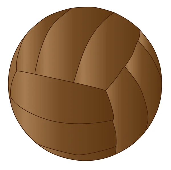 Oude voetbal — Stockvector