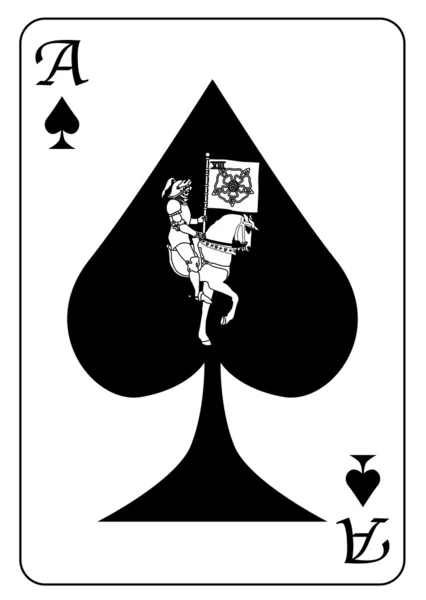 Ace of Spades Stock Vector