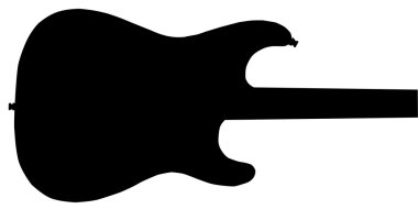 Guitar Silhouette clipart