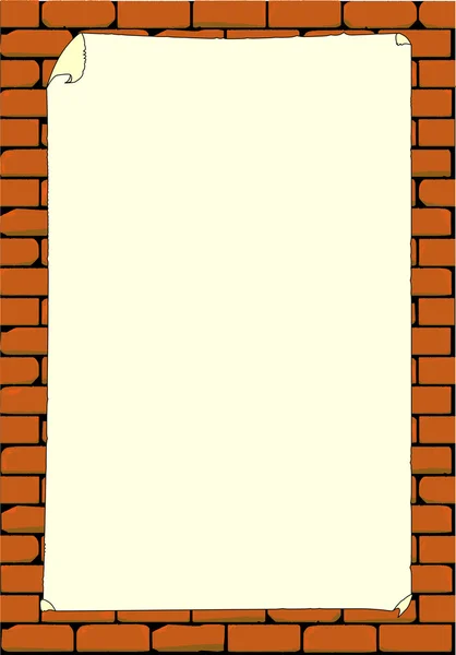 Стена плаката — стоковый вектор