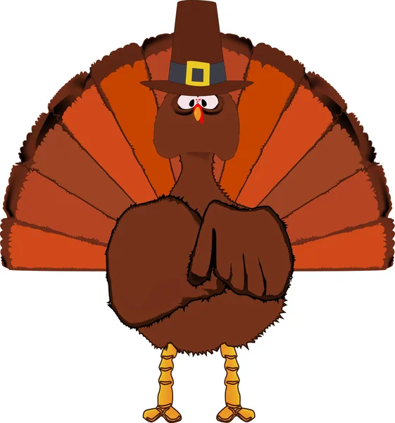 Święto Dziękczynienia Turcji — Wektor stockowy