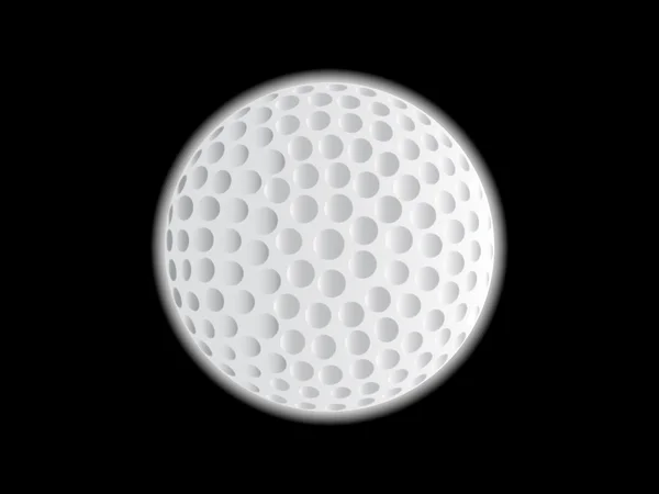 Golfball — Stockvektor