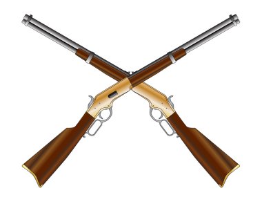 Crossed Rifles clipart