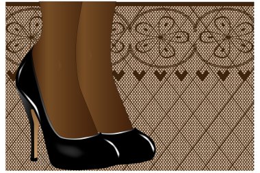 Shoes and Stockings clipart