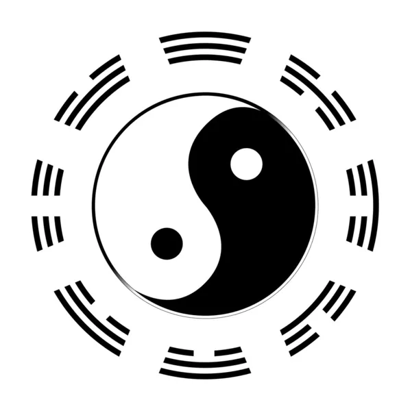 I Ching — Vector de stock