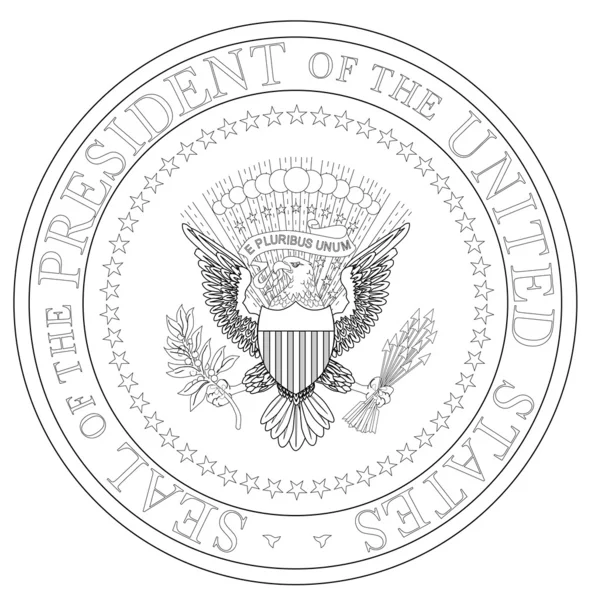 Presidential Seal — Stock Vector