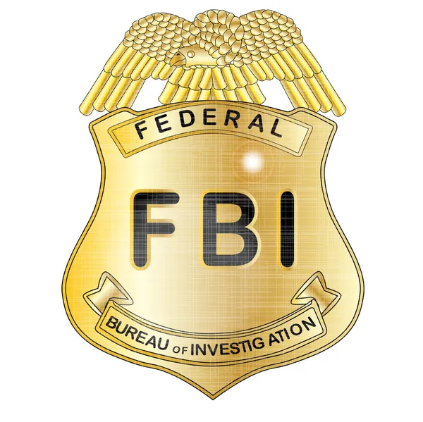 Insignia FBI — Archivo Imágenes Vectoriales