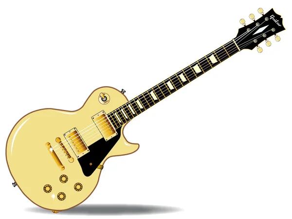 LP Guitare — Image vectorielle