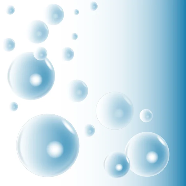 Water Bubbles — Stock Vector