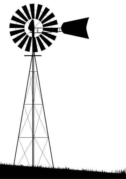 Moulin à vent Illustrations De Stock Libres De Droits