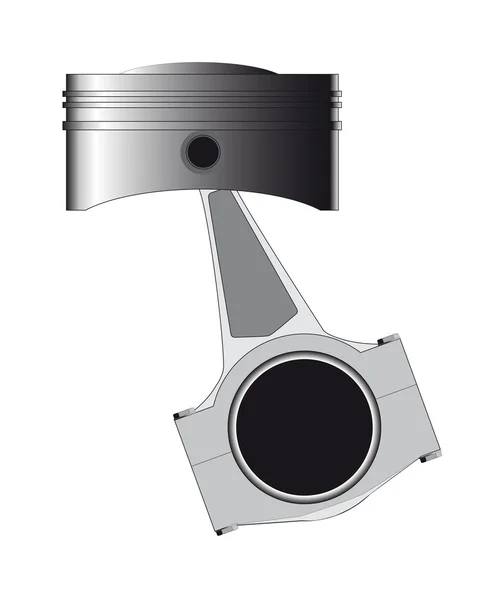 Piston automatique isolé — Image vectorielle
