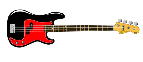 Bass Guitar — Stock Vector