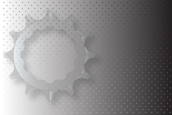 Cog Grunge — Vector de stock