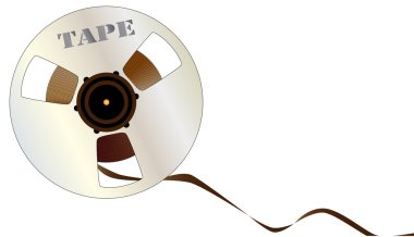 Reels of Magnetic Tape clipart