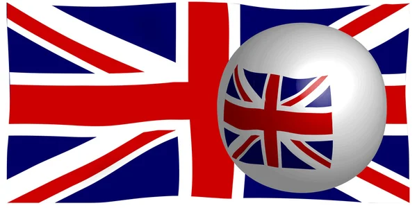 Union Jack Drapeau — Image vectorielle