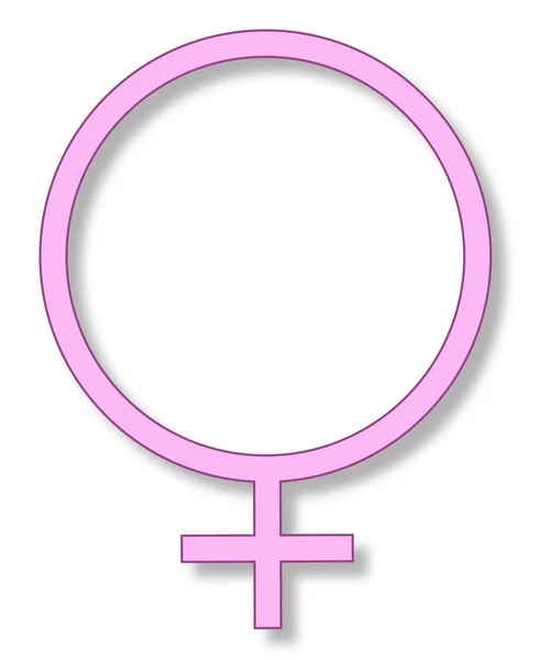 Σύμβολο θηλυκότητας — Διανυσματικό Αρχείο