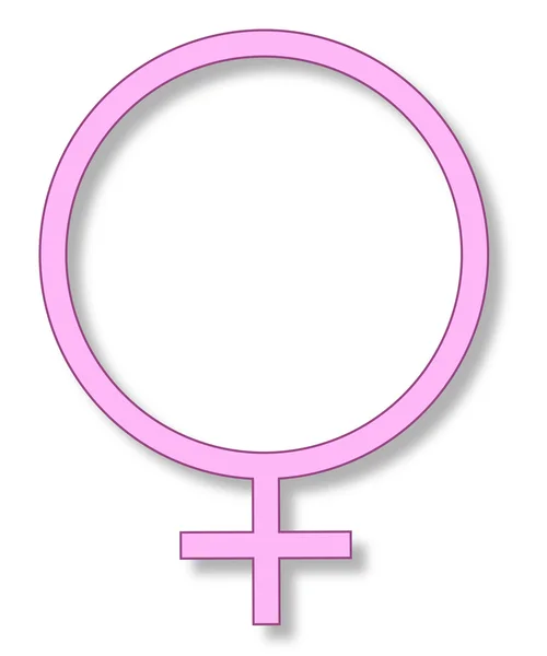 Femininity Sign — Stock Vector