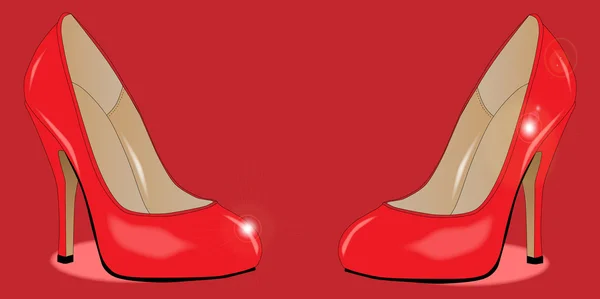 Paire de stilettos — Image vectorielle