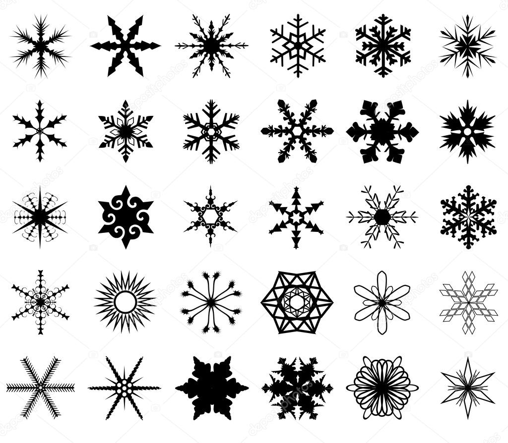Isolated Snowflakes