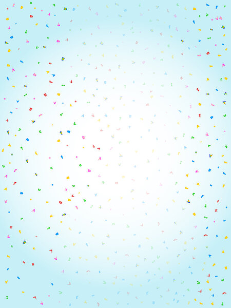 Confetti cayendo — Vector de stock