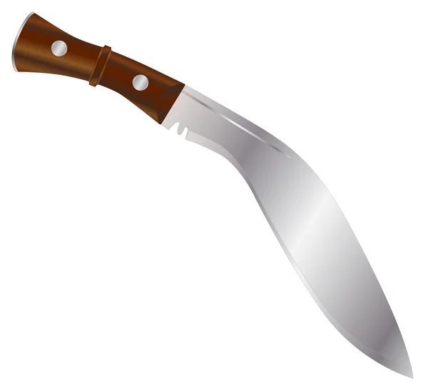 Kukri — Vettoriale Stock