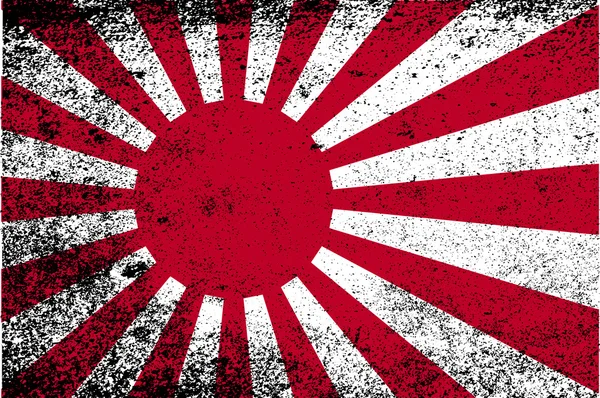 Bandera japonesa — Archivo Imágenes Vectoriales