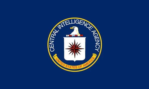 Bandera CIA — Vector de stock