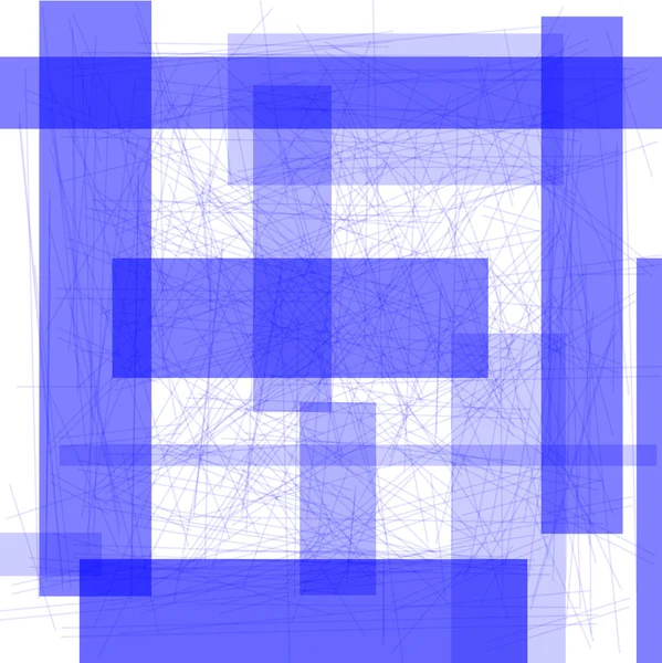 Fond bleu rectangle — Image vectorielle