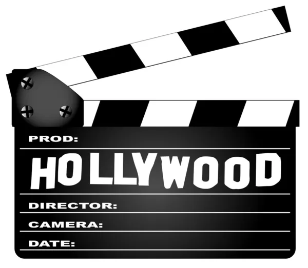 Hollywood Clapperboard — Stockvektor