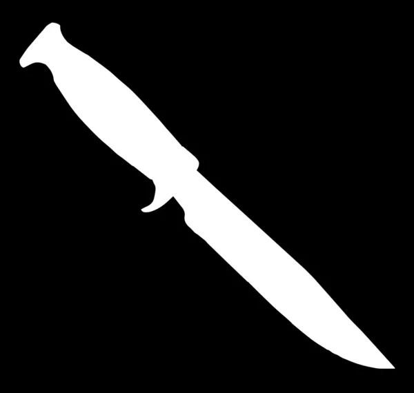 Cuchillo Bowie — Vector de stock