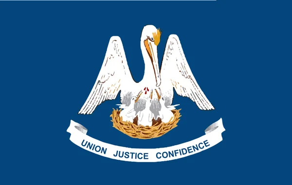 Λουιζιάνα κρατική σημαία — Διανυσματικό Αρχείο