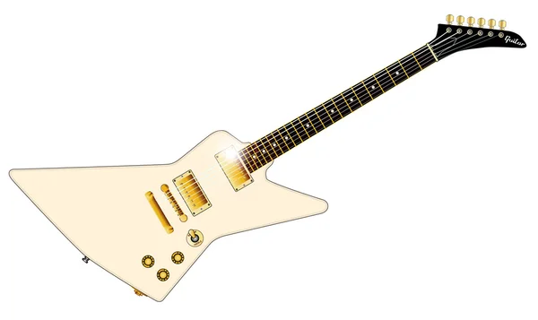 Guitarra elétrica moderna — Vetor de Stock