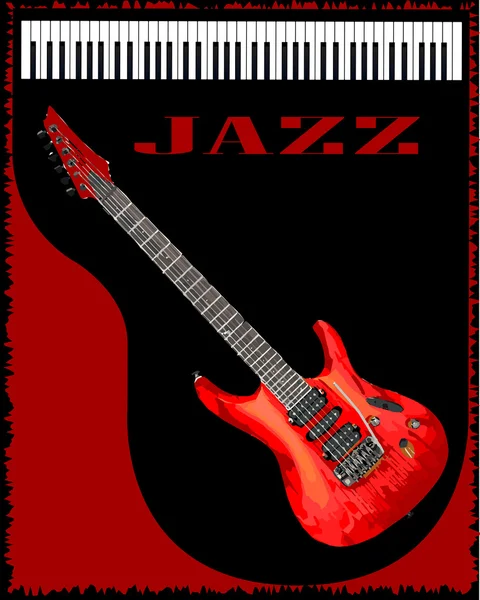 Jazz Club Poster — Stock Vector
