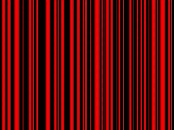 Ein Schwarzer Hintergrund Mit Verblassten Roten Streifen Als Vordergrund — Stockvektor