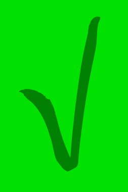 Yeşil bir kene kutusunda yeşil bir kene