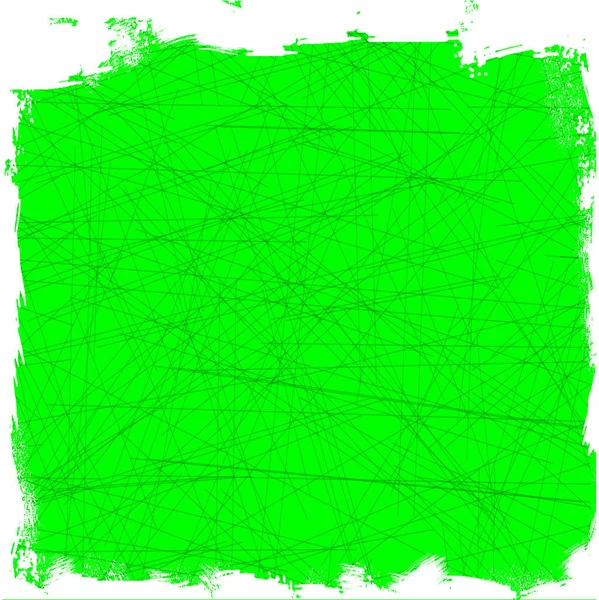 Яскраво Зелений Чорно Білий Фон Важким Гранжевим Тлом — стоковий вектор
