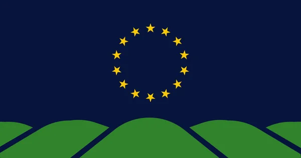 Die Flagge Der Stadt Montpelier Vermont Usa — Stockvektor
