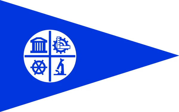 ミネアポリス市の旗 ミネソタ州 — ストックベクタ