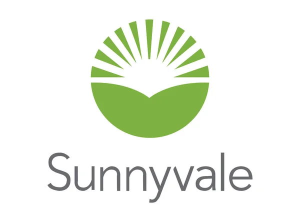 Flaga Miasta Sunnyvale California Usa — Wektor stockowy