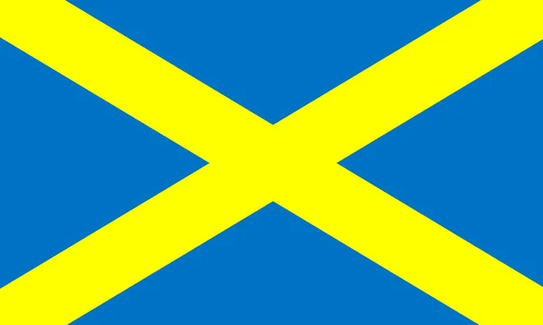 英国圣奥尔本斯市的城市旗帜 — 图库矢量图片