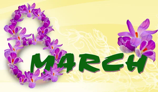 8 march International Women's Day — Stock Photo, Image