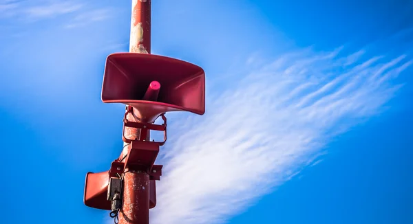 Red amplifier — Stock Photo, Image