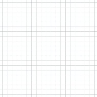 Retro doku ızgara kağıdının vektörsüz deseni. Damalı hücre çizgilerinin ızgarası