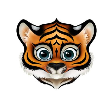 Küçük kaplan yavrusu