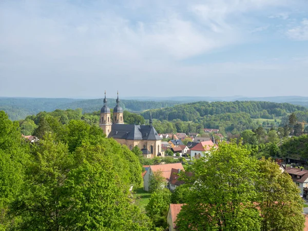 Bazilika Goessweinstein Bajorország Franconia — Stock Fotó