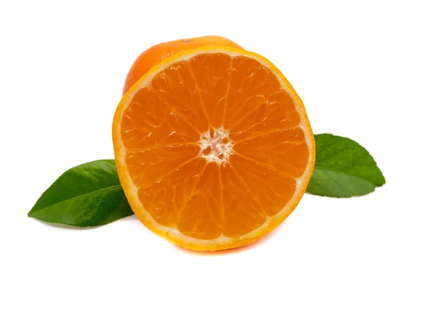 Clementine Isolated White Background — Stock Photo, Image