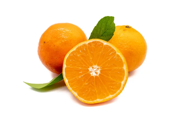 Clementine Isolated White Background — Stock Photo, Image