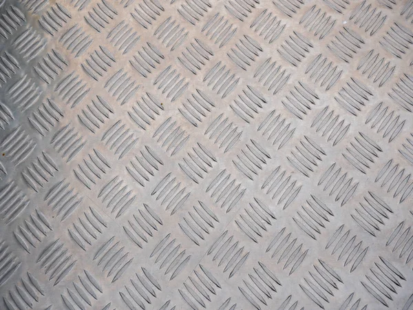 Stainless Steel Checker Plate Background Texture — Foto Stock